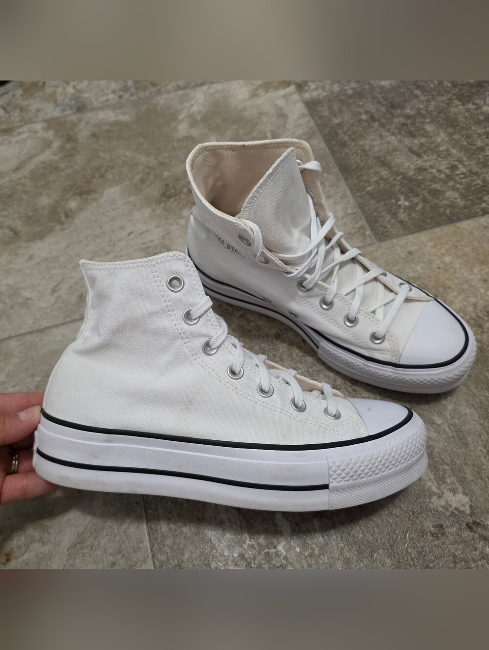 Converse Chuck Taylor All Star Lift Platform High Top Canvas Sneaker / Women's 8